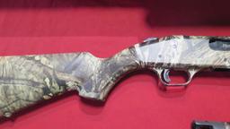 Mossberg Model 535 12ga pump, 3.5", camo, choke tubes, rifled slug barrel,