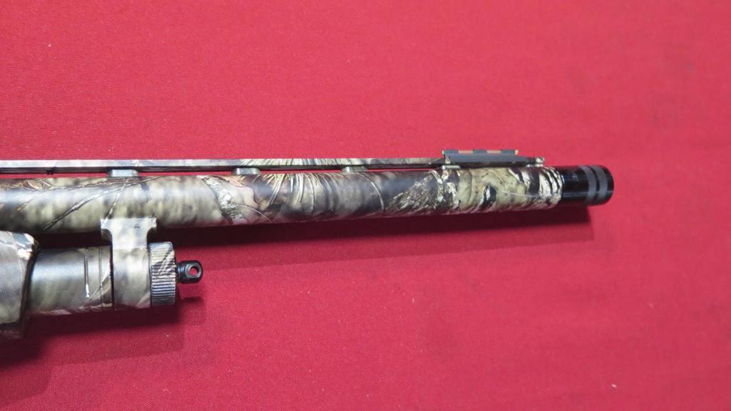 Mossberg Model 535 12ga pump, 3.5", camo, choke tubes, rifled slug barrel,