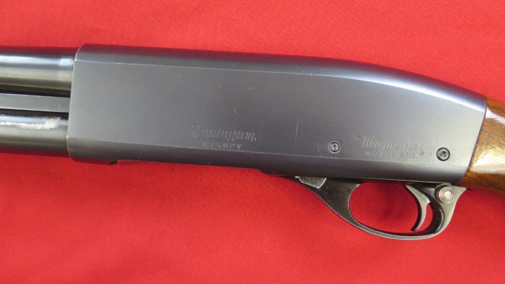 Remington Model 870 12ga Pump action 2 3/4" 28" Plain barrel (Modified) , t