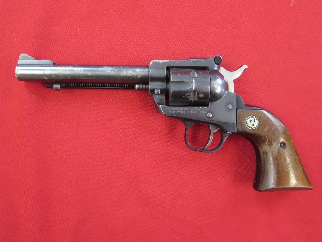 Ruger Single Six revolver with .22LR & .22Mag cylinders, tag#1304