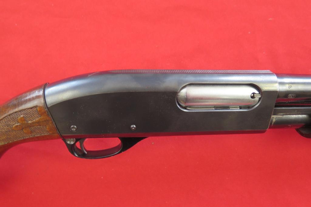 Remington 870 Wingmaster 12ga pump, slug BBL with 3 chokes, rifled/mod & im