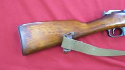 Mosin Nagant 91/30 7.62x54r bolt, not counter bored, matching serial number