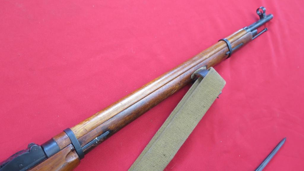 Mosin Nagant 91/30 7.62x54r bolt, not counter bored, matching serial number
