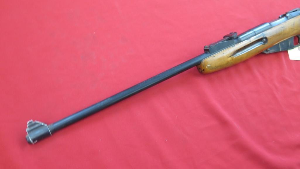 Mlosin Nagant style military rifle 7.62x54 (?) bolt, tag#1439