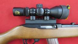 Ruger 10/22 .22LR semi auto with scope and 2 mags including 30rd mag, tag#1