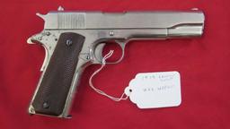 Colt 1911 .45Auto semi auto pistol, with 1919 /Colt lower, Union Switch Sig