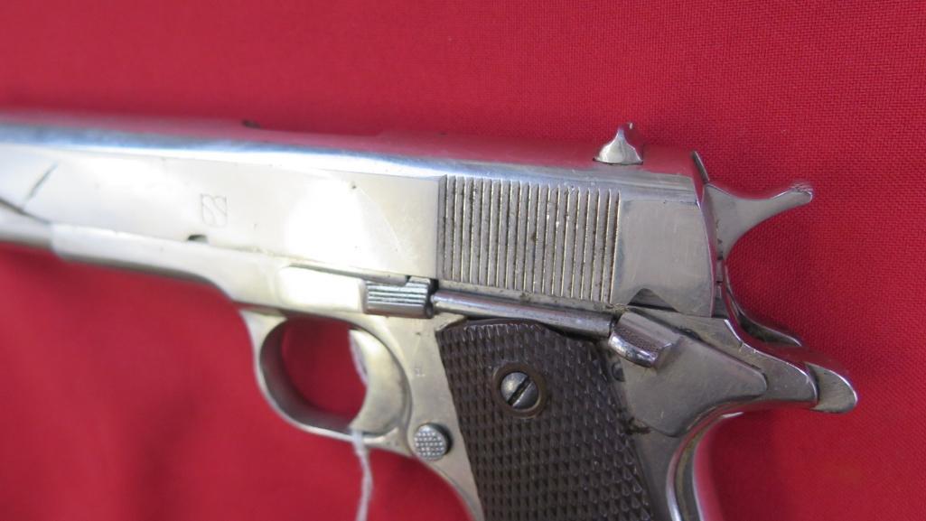 Colt 1911 .45Auto semi auto pistol, with 1919 /Colt lower, Union Switch Sig
