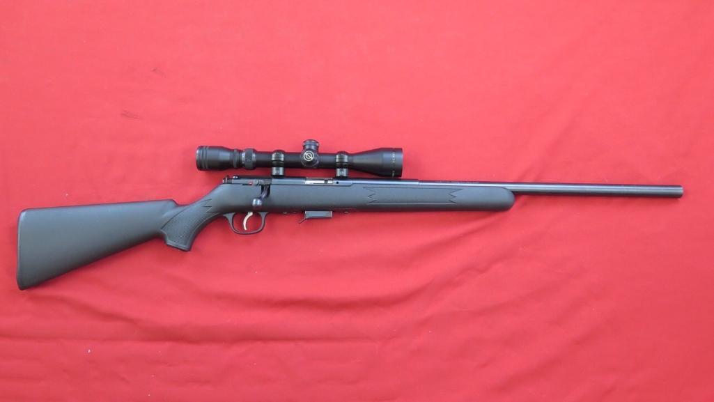 Savage model 93R17 .17HMR Bolt Rifle w/Simmons 3-9x40 8 point scope , tag#1