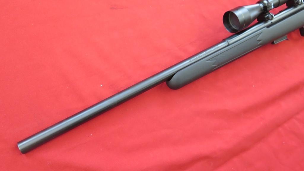 Savage model 93R17 .17HMR Bolt Rifle w/Simmons 3-9x40 8 point scope , tag#1