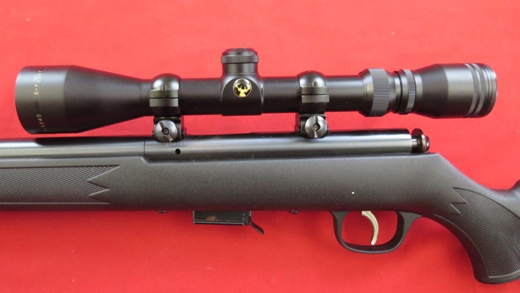 Savage model 93R17 .17HMR Bolt Rifle w/Simmons 3-9x40 8 point scope , tag#1