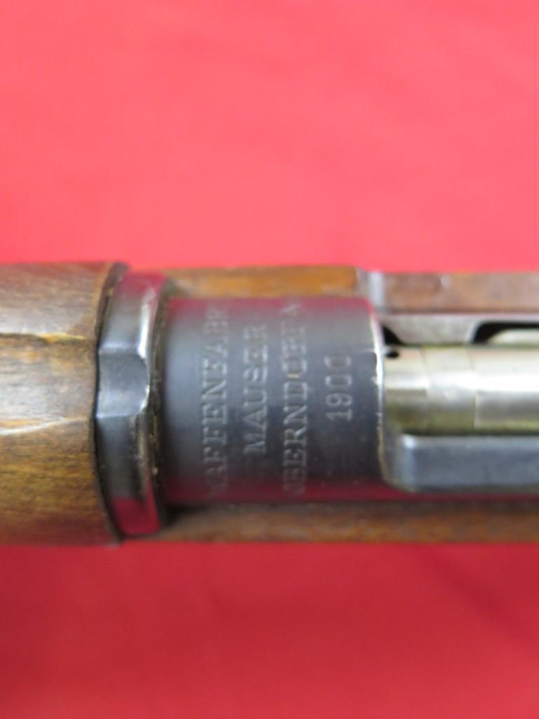 Swedish Mauser, Model 96-38, 6.5mm bolt ~3318