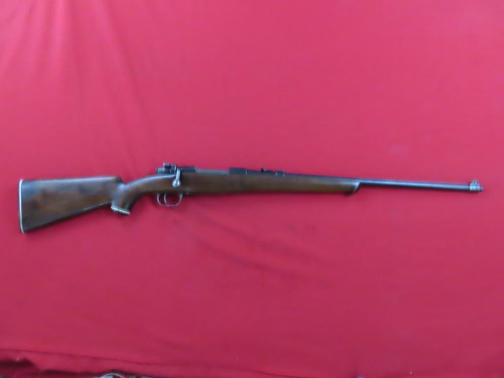 Mauser 98? 30-06 Springfield bolt action rifle, matching numbers, sporteriz