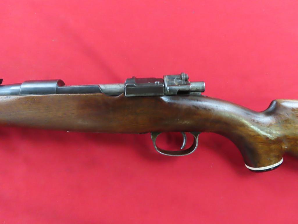 Mauser 98? 30-06 Springfield bolt action rifle, matching numbers, sporteriz