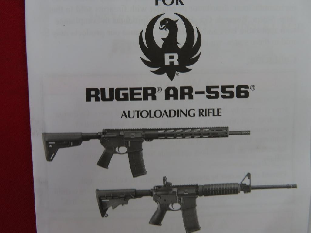 Ruger AR556 MPR .450 Bushmaster semi auto rifle, sku#8522, 1-5rd mag, new i
