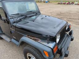 1998 Jeep Wrangler Sport 4x4, 5spd 4 Liter, removable hard top, in the last