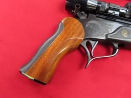 Thompson Contender Super 14 .223 single shot with scope & custom holster, t