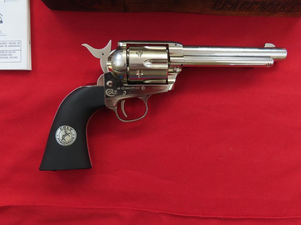 Colt Peacemaker SAA .177 pellet,CO2, single action revolver,test fired, LNI