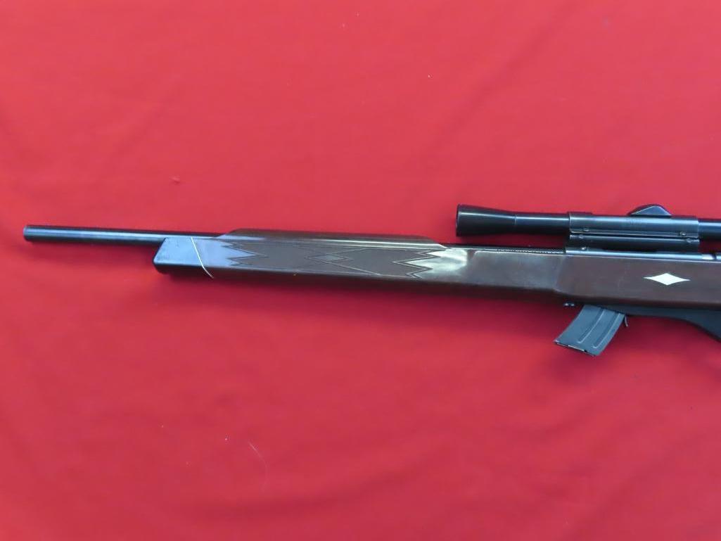 Remington 11 Nylon .22LR or short bolt with mag & weaver scope~1454