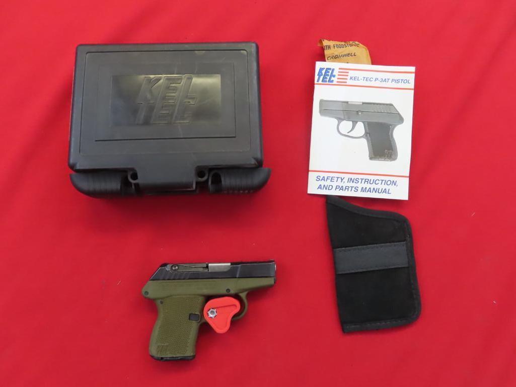 Kel-Tec 380 .380 double action semi auto pistol with case & holster~1550