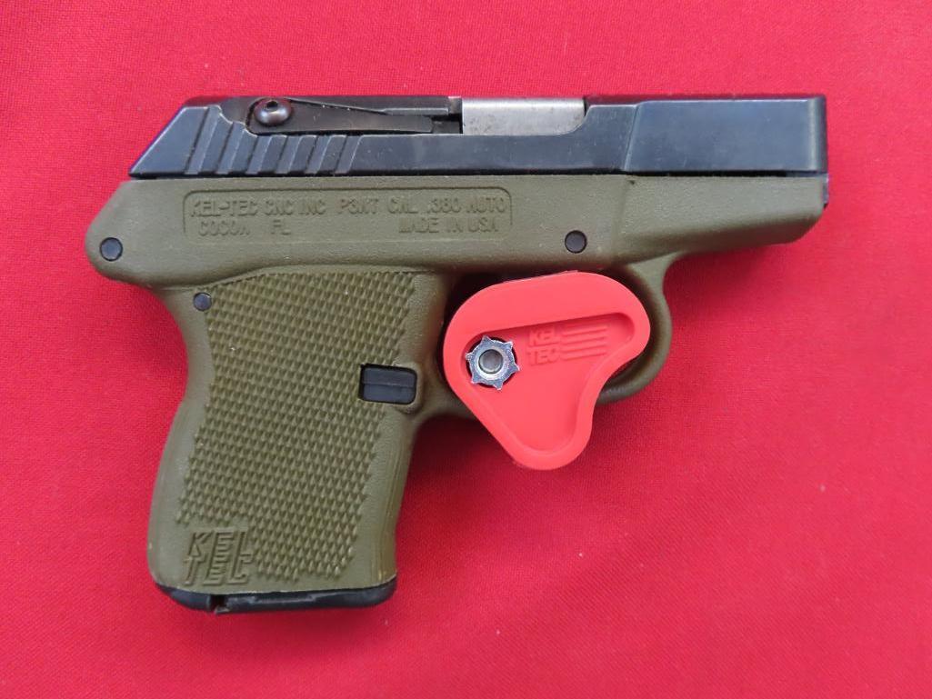 Kel-Tec 380 .380 double action semi auto pistol with case & holster~1550