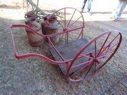 Milk Can Cart