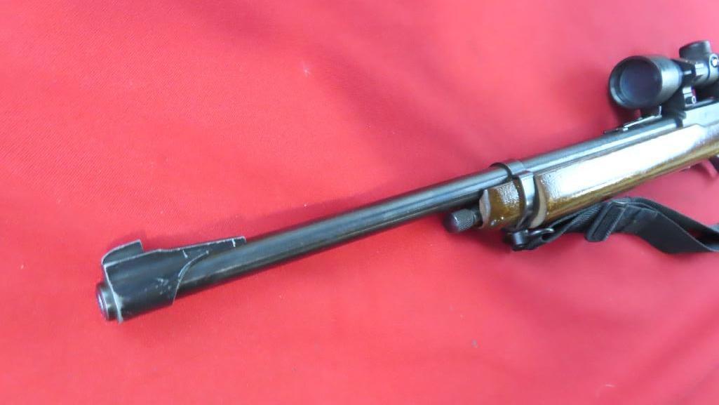 Glenfield model 75 .22LR semi auto, BSA 22 special scope, sling~6509