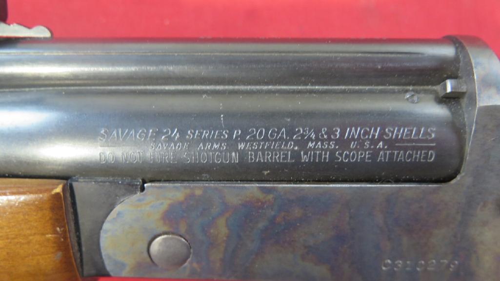 Savage 24 Series P .22Win Mag RF / 20ga over/under shotgun~6734