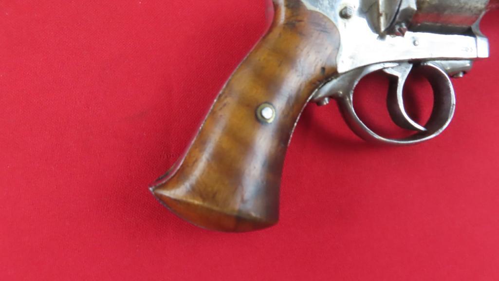 Belgian Pinfire Revolver 9mm Revolver~6838
