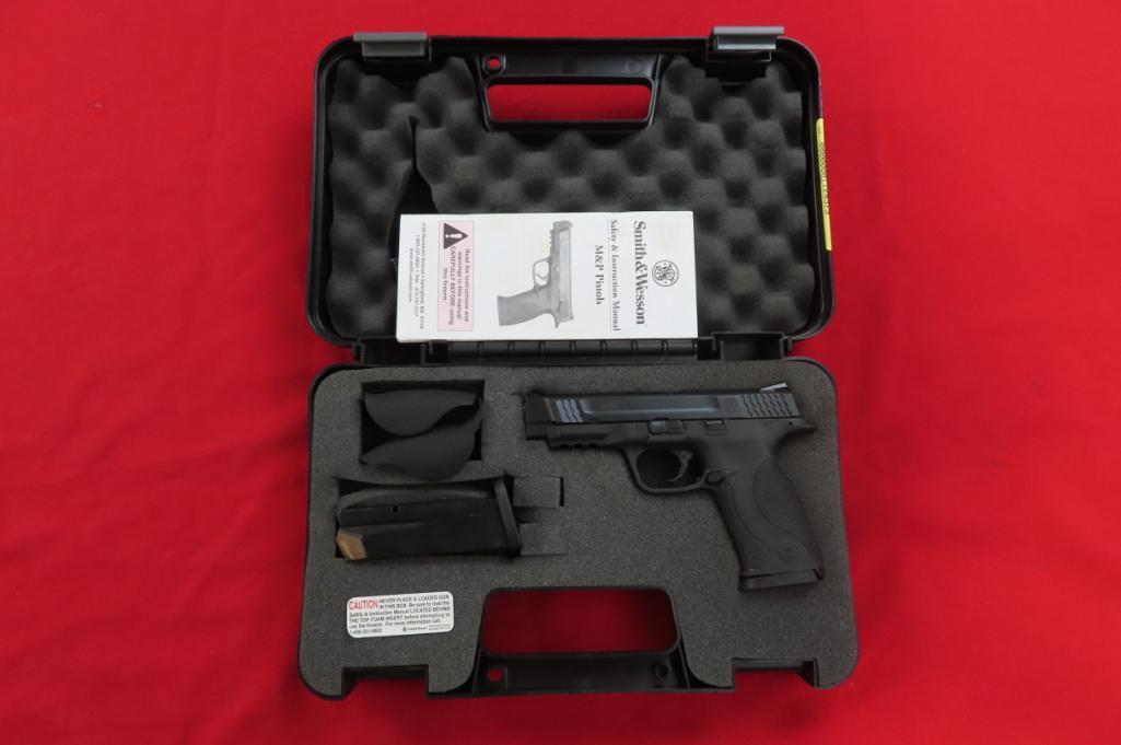 Smith & Wesson M&P .45 semi auto pistol with 2 mags and case , tag #3009