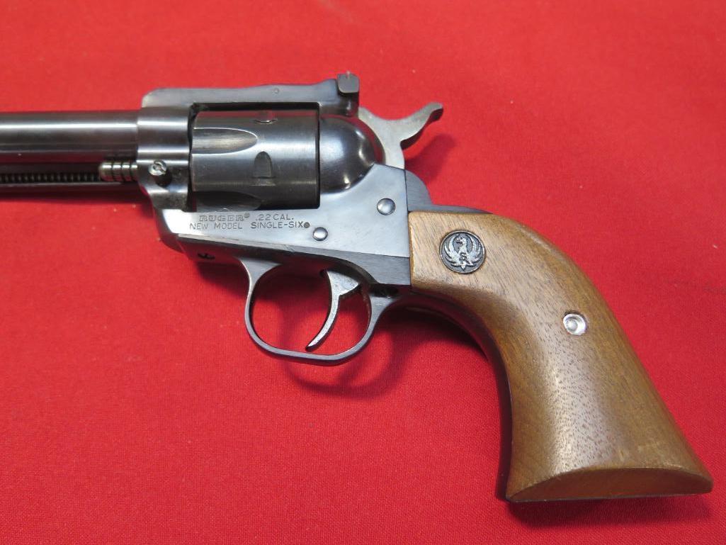 Ruger New Model Single Six .22cal revolver, tag #3177