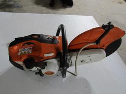 Stihl TS-420, 14" Concrete Cut-Off Saw, Gas Powered, Located in Hopkinton, IA