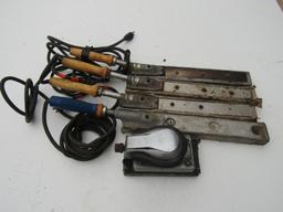 (4) Heat Seal Heat Bars & (1) Sander