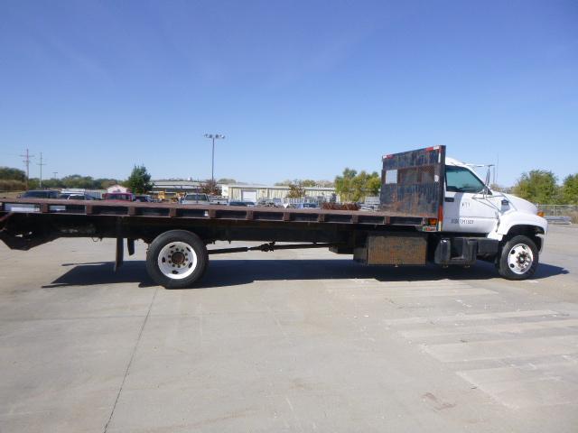 1998 GMC C6500 Flatbed Truck, VIN # 1GDJ7H1C1WJ515756, Miles 166,358, Eaton Fuller 7-Speed