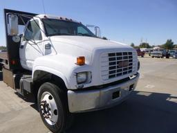 1998 GMC C6500 Flatbed Truck, VIN # 1GDJ7H1C1WJ515756, Miles 166,358, Eaton Fuller 7-Speed