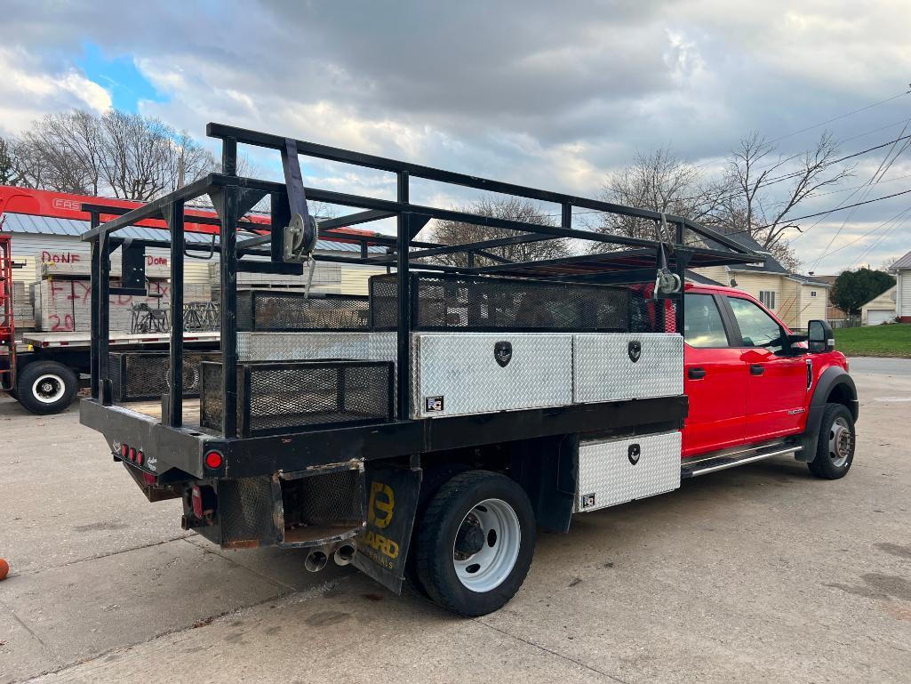 2019 Ford F550 4X4 Crew Cab Truck, VIN #1FD0W5HT1KEE51904, Miles 111,556, 6-Speed Automatic