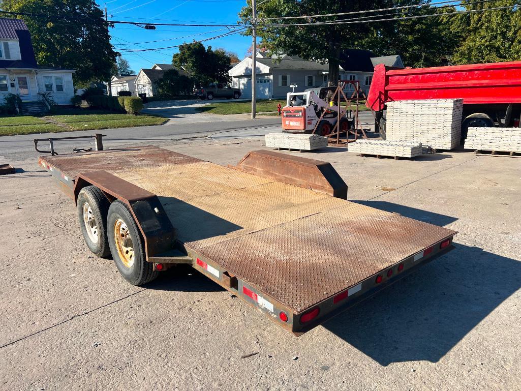 2002 R & W Trailer Manufacturing Dual Axle 20'6" X 81" Trailer, VIN #4RWUF2025AN022276, Capacity