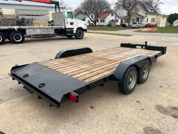 1999 Standard T/T Trailer, Tandem Axle, Registration Only, 18' x 83", Stake Pockets, 2 Toolboxes,