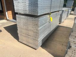 (20) NEW 3' x 10' Wall Ties Aluminum Concrete Forms, 6-12 Hole Pattern. Located in Mt. Pleasant, IA