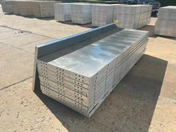 (12) NEW 3' x 10' Wall Ties Aluminum Concrete Forms, 6-12 Hole Pattern. Located in Mt. Pleasant, IA