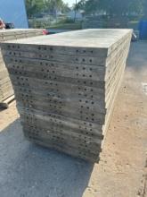 (20) 3' x 8' Wall-Ties aluminum concrete forms, smooth, 6-12 hole pattern, located in Mt. Pleasant,