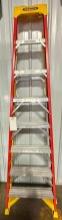 Werner 8' step ladder, model L6208, located in Mt. Pleasant, IA.