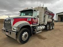 2016 Mack Granite GU713 8x4 Volumetric Concrete Mixer Truck