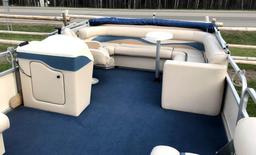 Ercoa Sun Skipper Pontoon Boat Package