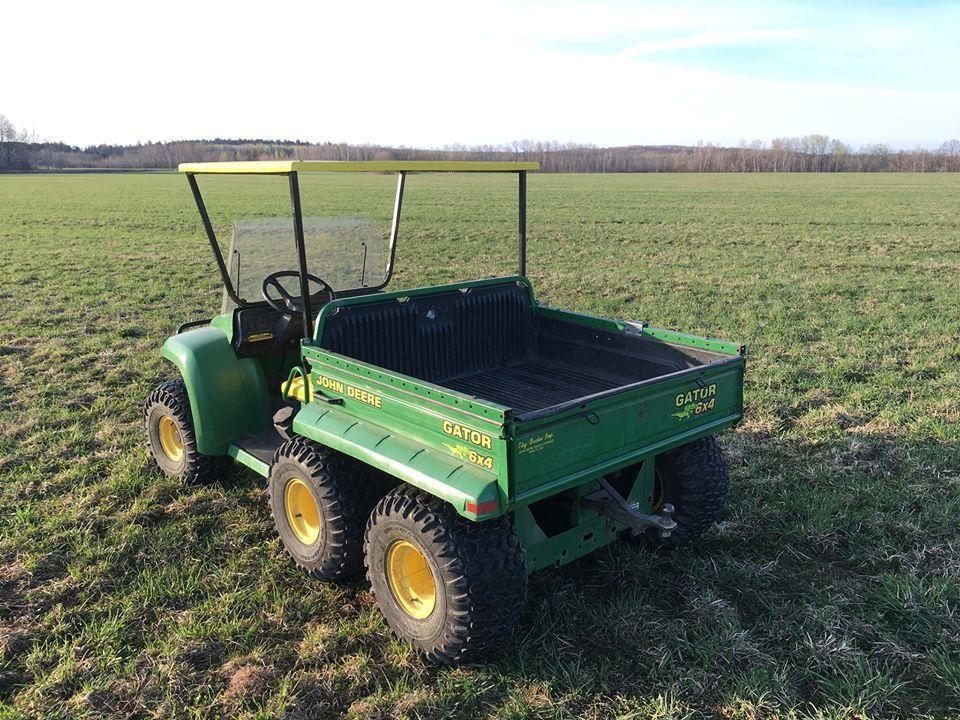 John Deere Gator 6x4 UTV with Plow