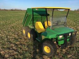 John Deere Gator 6x4 UTV with Plow