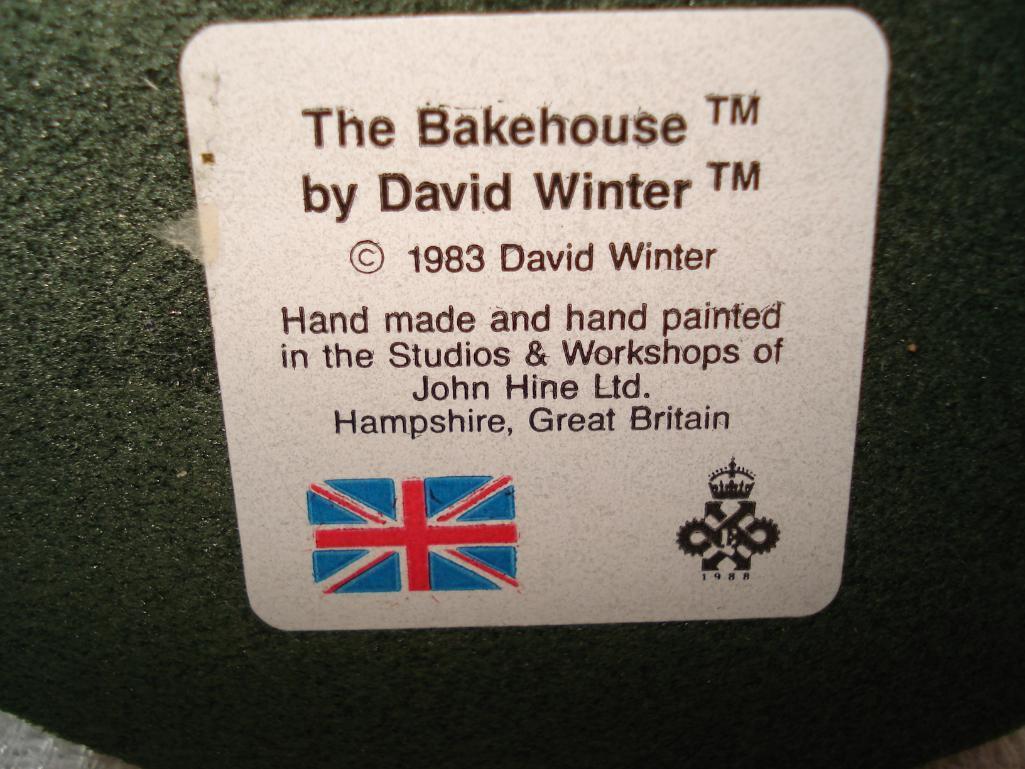 David Winter Collectibles - Village Shops and Maurice Wideman Collectible