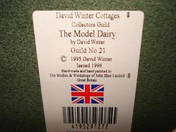 David Winter Collectibles - Village Shops and Maurice Wideman Collectible