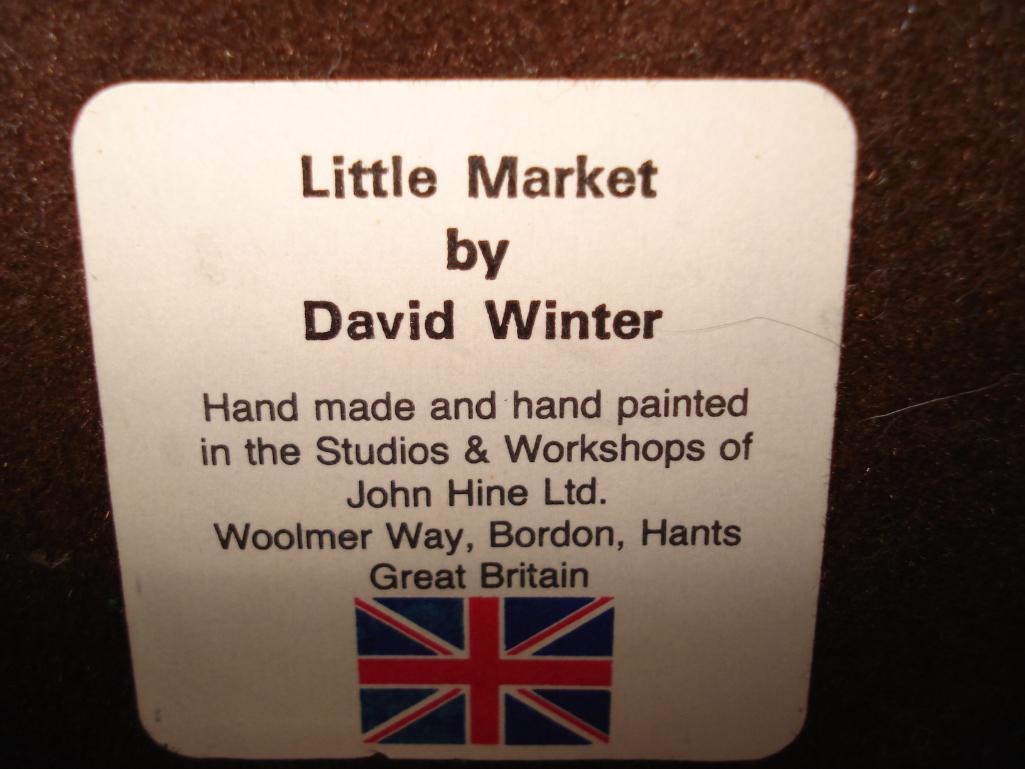 David Winter Collectibles - Village Shops and Maurice Wideman Collectible