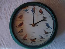 Assorted Bird Themed Round Wall Clocks