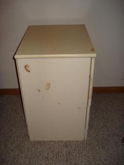 Three Drawer Bedside Table